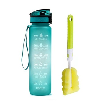 Shaker / Bidon 1000ml wielokolorowy BPA-FREE