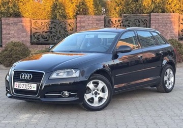 Audi A3 8P Hatchback 3d 1.4 TFSI 125KM 2010 Audi A3 Sportback 1.4B 125Ps Ledy Bixenon Klimatyzacja BEZWYPADKOWA 1 Wlas, zdjęcie 10