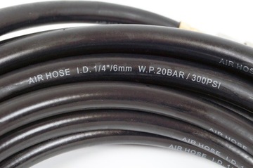 ПНЕВМАТИЧЕСКИЙ РЕЗИНОВЫЙ ШЛАНГ ДЛЯ КОМПРЕССОРА, ОБРЕЗАННЫЙ КАБЕЛЬ 10М 20БАР