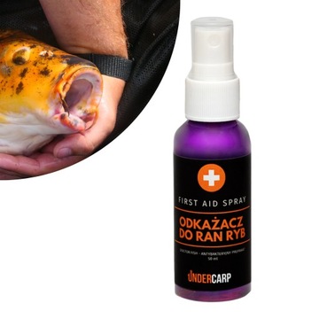 Odkażacz Do Ran Ryb Karpi Karpiowy Wędkarski Spray UnderCarp
