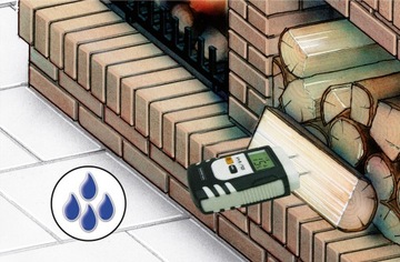 Влагомер, гигрометр для дерева и стен Laserliner DampFinder Home