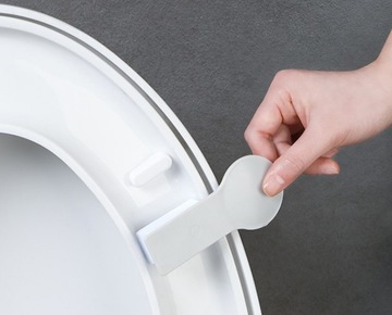 Гигиенический держатель сиденья для унитаза.