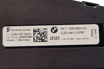 CHLADIČ ELEKTRICKÉ RADIÁTORU MINI COOPER (F55) 64119350924 1.5L