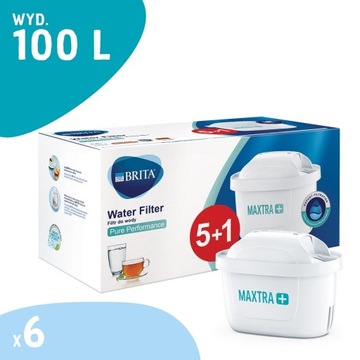 Filtr do wody BRITA MX+ Pure Performance 5+1 szt