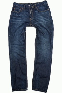 LEVIS 511 JEANS spodnie męskie granatowe PREMIUM 30/32 pas 80