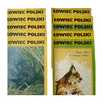 Łowiec Polski. Numery 1-12 / 1989. Rocznik kompletny.