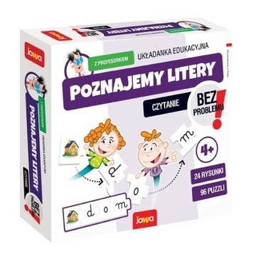 POZNAJEMY LITERY Z PROFESORKIEM JAWA, JAWA