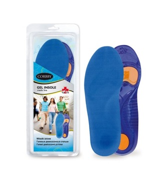 Żelowe Wkładki do Butów Amortyzujące Buty r. 35-38