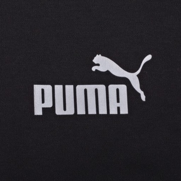 Bluza Męska Rozpinana Puma Kaptur Sportowa Zapinane Kieszenie Czarna XXL