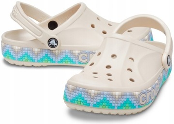 CROCS BAYABAND CHEVRON BAND CLOG 208100 M4W6 36-37