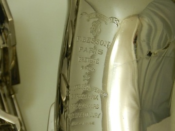 Тенор-саксофон Ф. Бессона DR24-103 после капитального ремонта