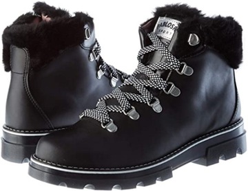 buty zimowe damskie wysokie z futerkiem Pablosky 489310 czarne r.37