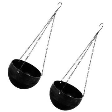 2pcs Self-watering Hanging Planters Indoor