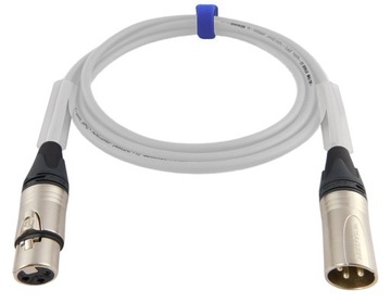 SZARY SOMMER STAGE KABEL XLR XLR NEUTRIK 3m