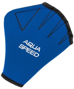 Неопреновые перчатки для плавания AQUA-SPEED Paddle S