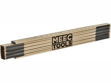 MIARA DREWNIANA SKŁADANA MIARA STOLARSKA MEECTOOLS 2m