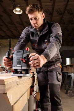 Фреза профильная с подшипником, декоративная, HM, 34,9х15мм