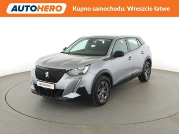 Peugeot 2008 II SUV 1.2 PureTech 100KM 2022 Peugeot 2008 led, niski przebieg, fv23, navi,