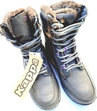 36 Kappa buty zimowe szare ocieplane śniegowce