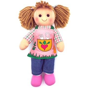 Lalka SZMACIANKA PRZYTULANKA maskotka Eliza 33 cm