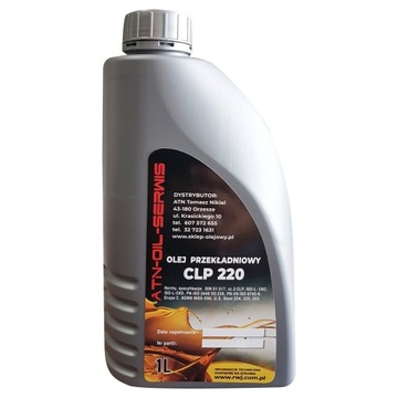 Olej przekładniowy SP/CLP 220 1L - TRANSOL 220 - VG220 - EP220