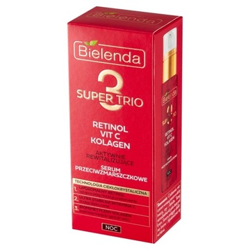 Bielenda Super Trio Aktywnie Rewitalizujące Serum