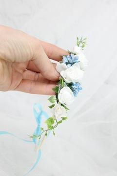 Венок для причастия, нежное украшение для волос ЦВЕТА