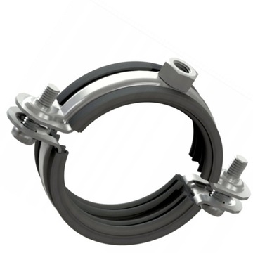 OBEJMA UCHWYT Z GUMĄ DUO 4'' 107-113 mm MOCNA