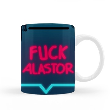 Kubek 330 ml Hazbin Hotel Vox kubek Fuck Alastor