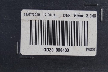 ZBIORNIK POMPA ADBLUE IVECO DAILY IV 4 5802327987