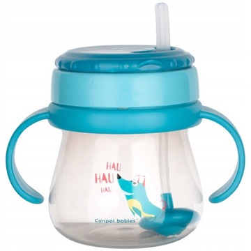 Canpol Babies Kubek z rurką silikonową 250ml
