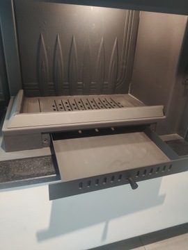 Каминная топка SIMPLE левая, фурнитура INTAKE LUFTY