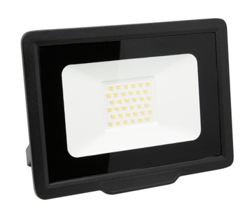 Naświetlacz halogen LED 30W 3000lm 4000K Neutralny biały