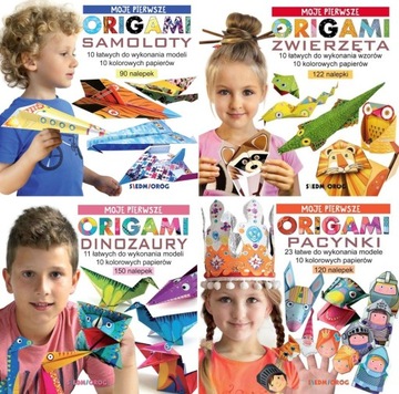 MOJE PIERWSZE ORIGAMI Zestaw książeczek dla dzieci