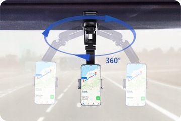 Держатель телефона для солнцезащитного козырька