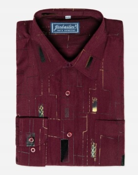 Элегантная мужская рубашка с длинным рукавом Q4-2 40/41