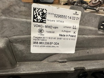 PORSCHE MACAN 95B 95B863239EF LOKETNÍ OPĚRKA OD4 SKO