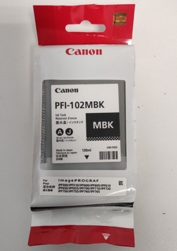 Tusz CANON PFI-102MBK Matte Black 130ml 0894B001