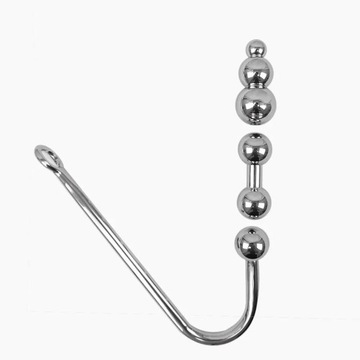 Trzy rozmiar kobieta Anal Hook Ball Steel SM Bu