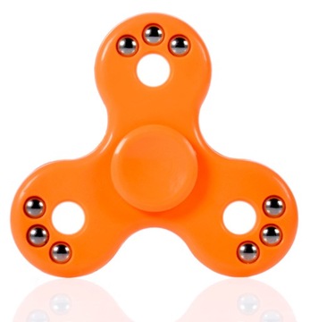 ORGINALNY HAND FIDGET SPINNER POMARAŃCZOWY ZABAWKA