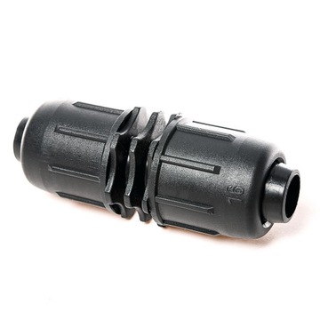 ZŁĄCZKA DWUZŁĄCZE SZYBKOZŁĄCZNE MUFA PE QJ 16 mm
