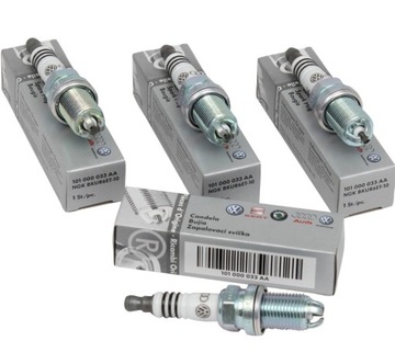 AUDI A8 4D2 SPARK PLUH 4PCS SET 101000033AA ORIGINÁLNÍ