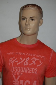DSQUARED2 NEW JAPAN CREW ISSUE T-SHIRT ROZ.M