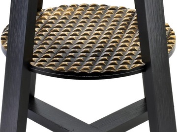 СТОЛИК двухъярусный 40 х 50 см - ЧЕРНОЕ ЗОЛОТО