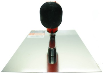 Массивная кельма из нержавеющей стали 130/270 мм для гипсовой штукатурки.