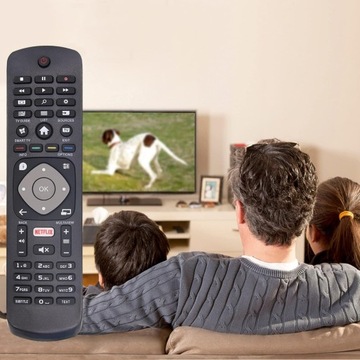 ПУЛЬТ ДИСТАНЦИОННОГО УПРАВЛЕНИЯ ДЛЯ ТЕЛЕВИЗОРА PHILIPS УНИВЕРСАЛЬНАЯ ЗАМЕНА SMART TV LED HD NETFLIX