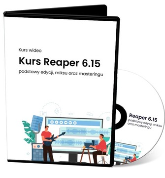 Kurs wideo Reaper podstawy edycji i miksu - DVD