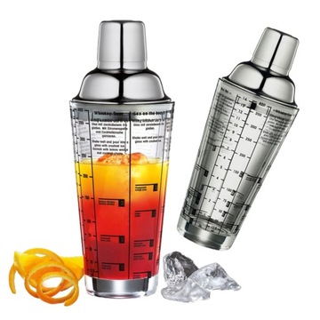 SZEJKER do DRINKÓW 0,4 l szklany SHAKER Cilio
