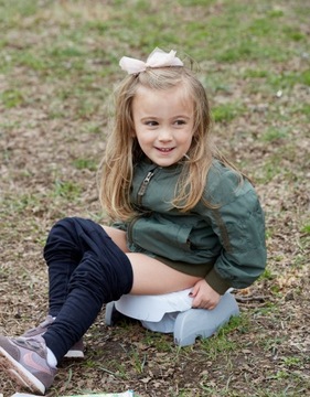 КРЫШКА ДЛЯ УНИТАЗА Potty 2в1 БЕЛЫЙ И СИНИЙ POTETTE PLUS