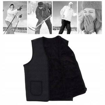 XXL ЭЛЕКТРИЧЕСКИЙ ЖИЛЕТ С ПОДОГРЕВОМ